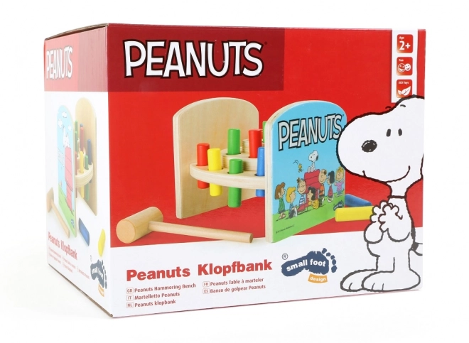 Small Foot Træbanke Peanuts