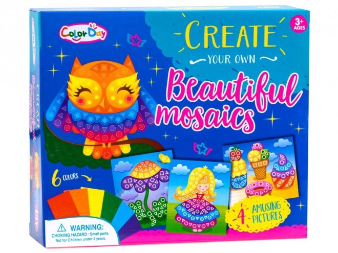 Kreativ skum mosaik Ugle – A