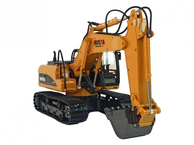 Gul RC Gravemaskine Caterpillar 1:14 med Fjernbetjening