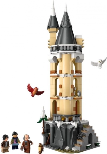 Ikonisk uglehus fra Hogwarts i detaljeret udførelse