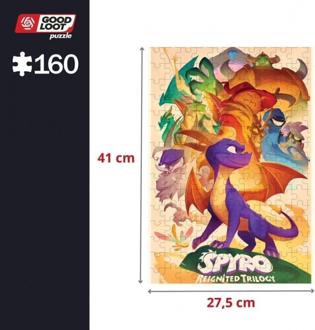 Puzzle Spyro Reignited Trilogy: Helte 160 brikker