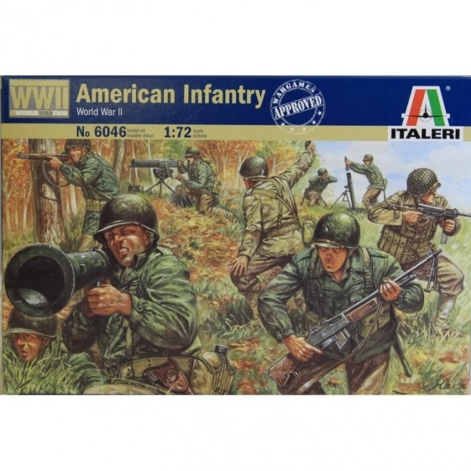 Amerikansk infanteri fra Anden Verdenskrig Italeri