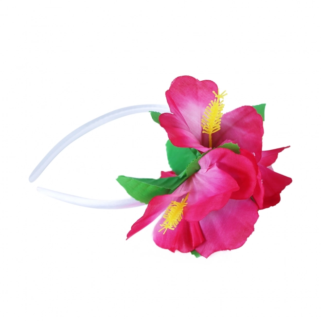 Hawaiiansk pandebånd 3 blomster