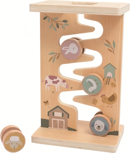 trælabyrint med dyremotiver 2Kids Toys
