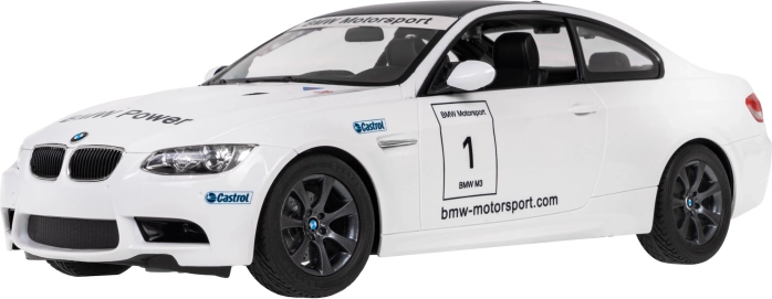 Rastar BMW M3 1:14 fjernstyret bil 2,4 GHz – Hvid