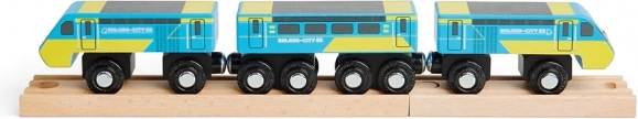 Bigjigs Rail trætog Intercity 125
