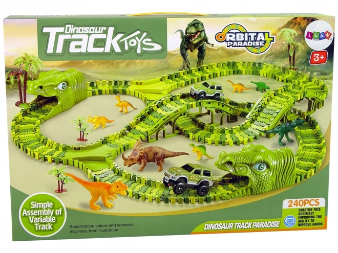 Fleksibel dinosaur bilbane 240stk