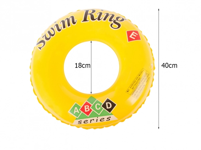 Lille børne oppustelige ring til pool