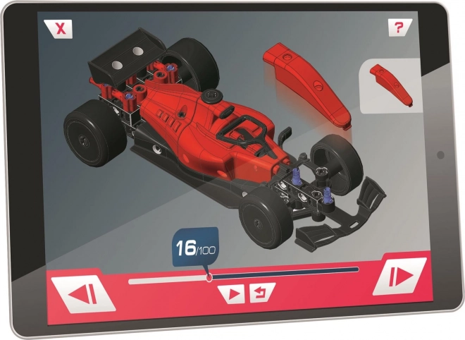 CLEMENTONI Videnskab&Leg Mekanisk laboratorium Formel 1, 2i1