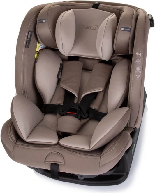 CHIPOLINO Autostol Aviato i-Size 40-150cm, Macadamia