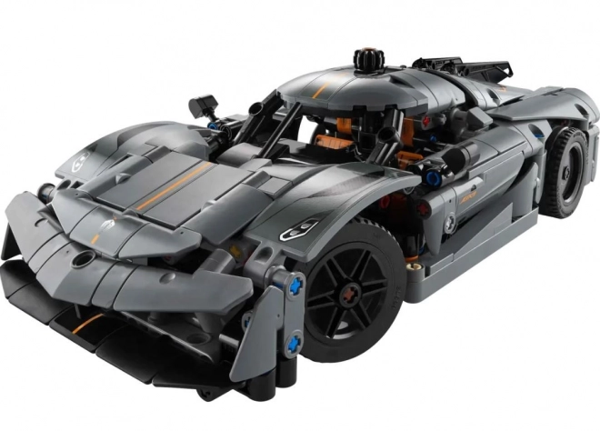 LEGO Technic 42173 Grå hyperbil Koenigsegg Jesko Absolut