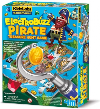 Pirat elektrisk spil 4M