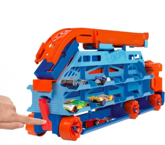 Hot Wheels Trækker med høj bane HDY92