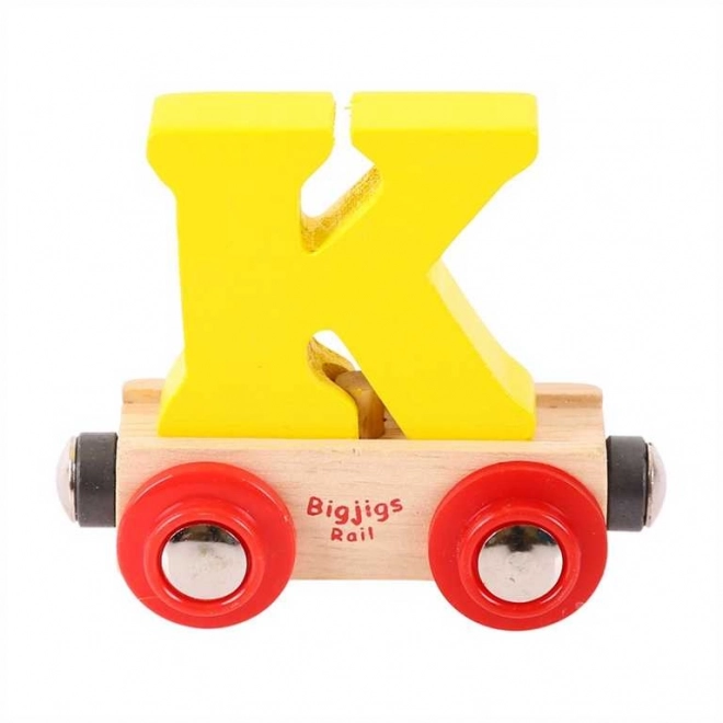 Vogn Bigjigs Rail bogstav K