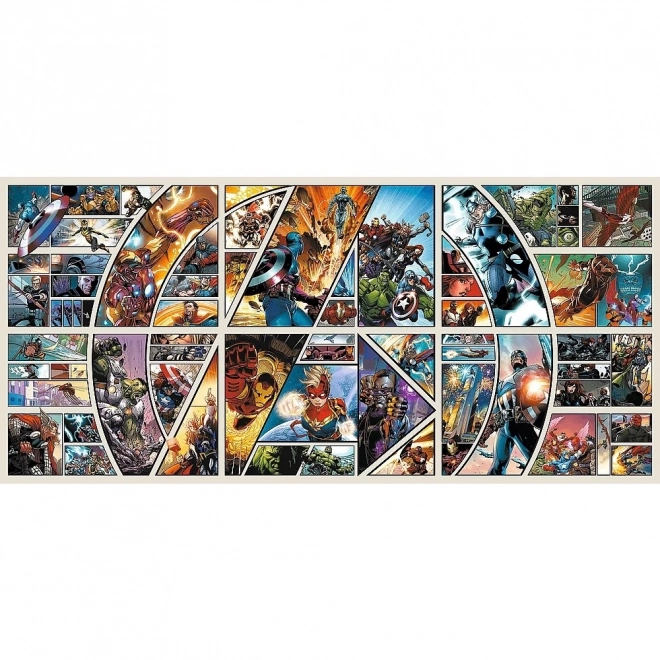 Puslespil 9000 brikker Marvel På Tværs af Tegneserieuniverset