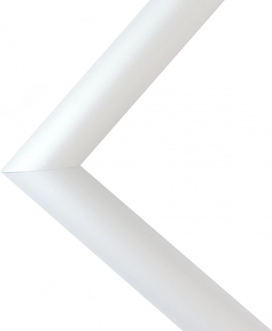 Plastramme 30x20 cm hvid
