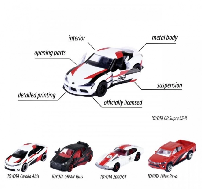 Toyota Racing Gavesæt 5 stk
