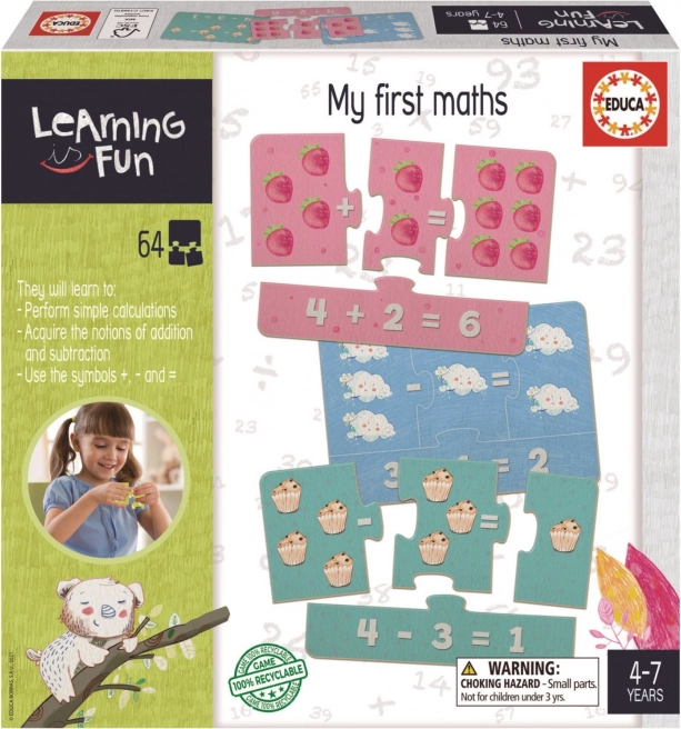Læringspuslespil og spil: min første matematik – EDUCA Learning is Fun