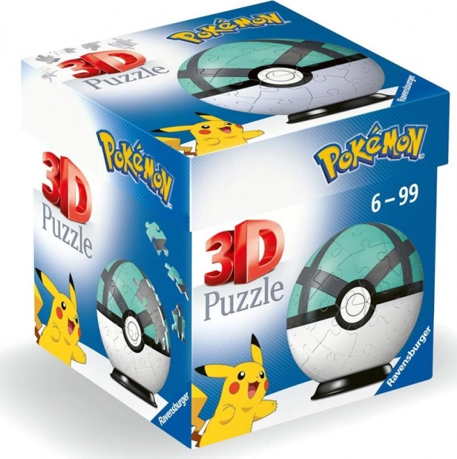 RAVENSBURGER 3D Puslebold Pokémon: Netbold 54 brikker