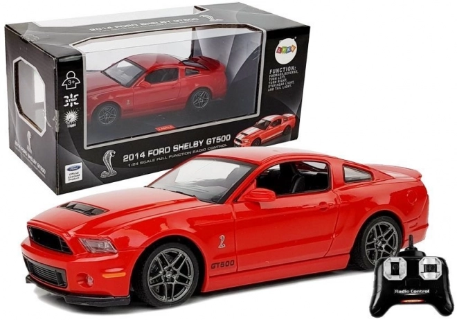 Ford Shelby GT500 Fjernstyret Bil Rød 7,5 km/t 2,4 G