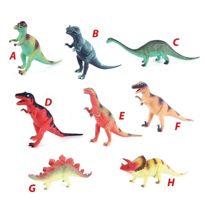 Sæt med Dinosaurer 21 - 29 cm