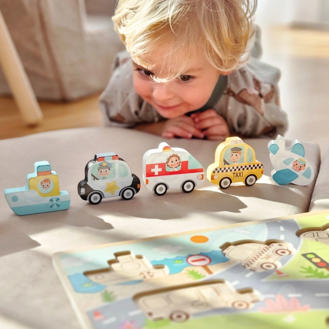 Træpuslespil Montessori by