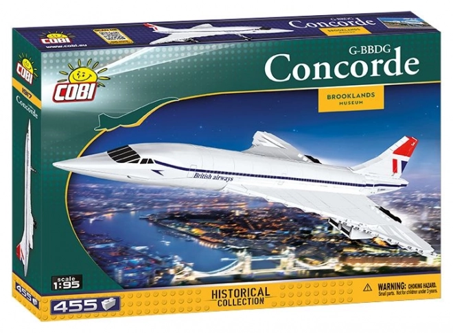 COBI 1917 Concorde fra Brooklands Museum, 1:95, 455 klodser