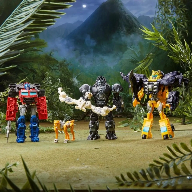MV7 Battle Changers 2 pakke Optimus Primal figurer