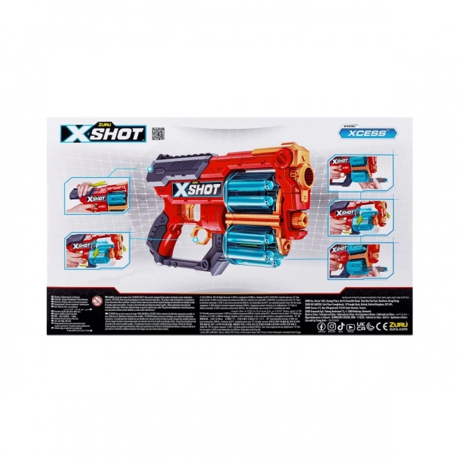 Wyrzutnia X-Shot Excel Xcess (16 pile) orange