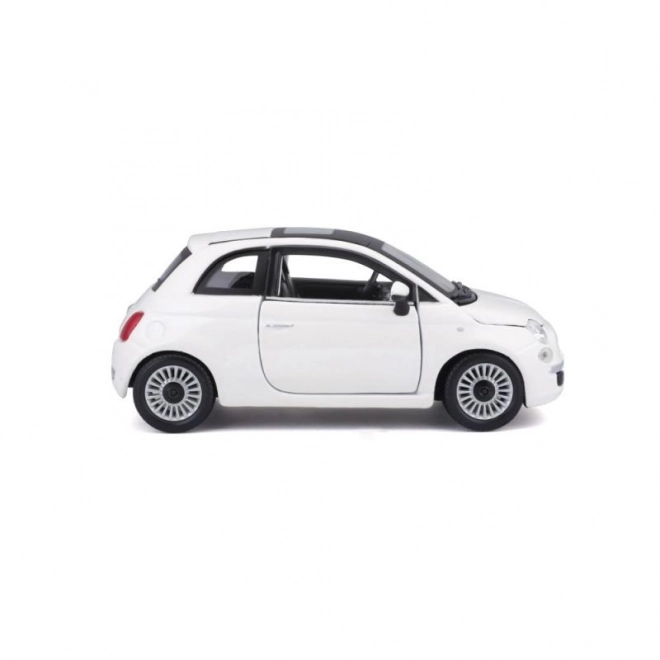 Bburago 1:24 Fiat 500 (2007) Hvid