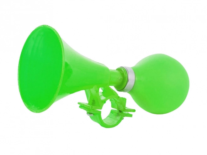 Horn til cykel med grøn gummibold