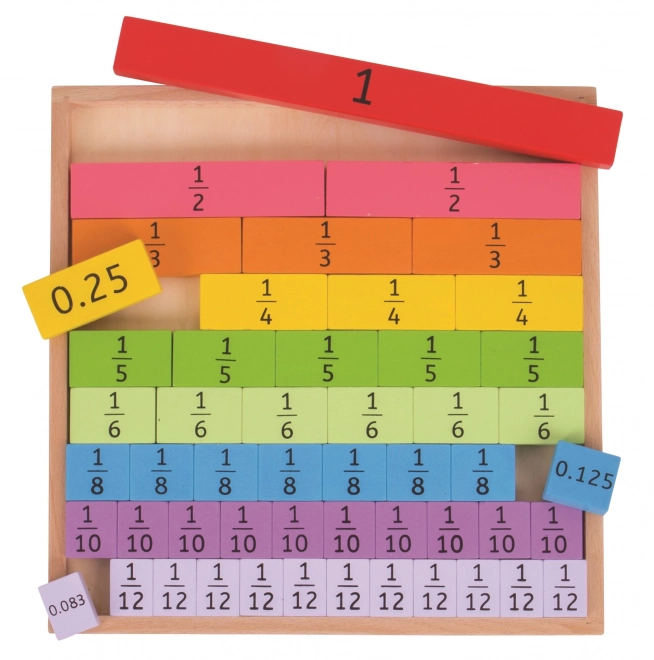 Bigjigs Toys Didaktisk Tavle Brøker