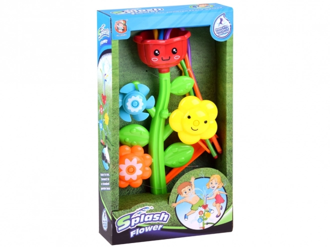 Glad blomsterbørns vandspreder