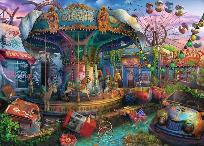 Ravensburger puslespil Dyster Karneval 1000 brikker
