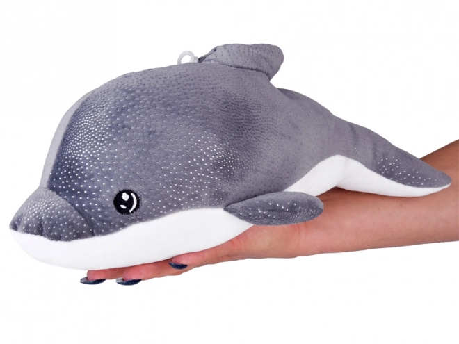 Plys legetøjsdelfin