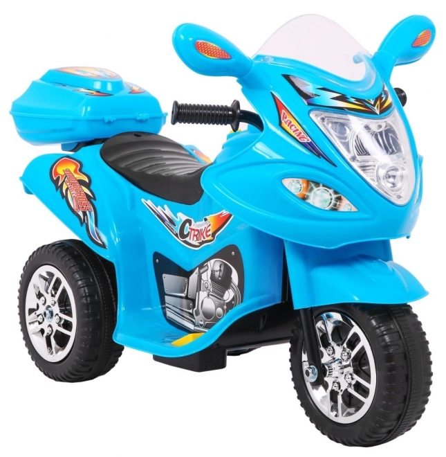 Triciclet BJX-088 elektrisk motorcykel + lyde + lys – Blå