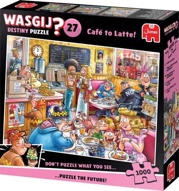 Puzzle Wasgij Destiny 27: Café Latte 1000 brikker