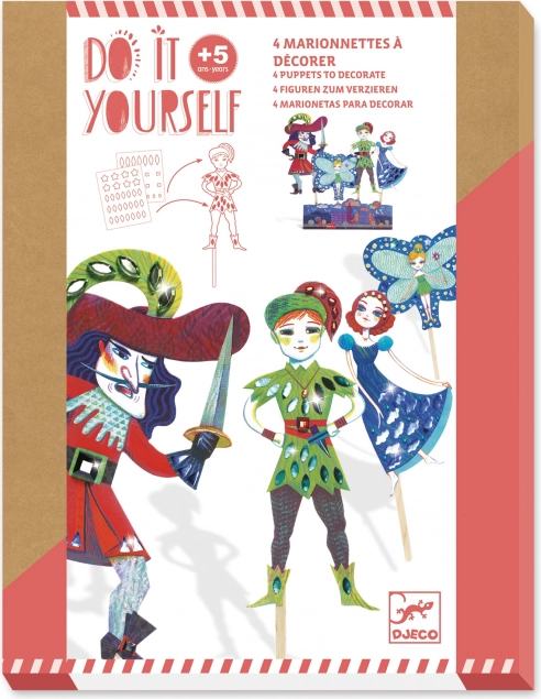 DIY Marionetter Peter Pan fra Djeco
