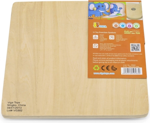 Solid træplade med glatte kanter