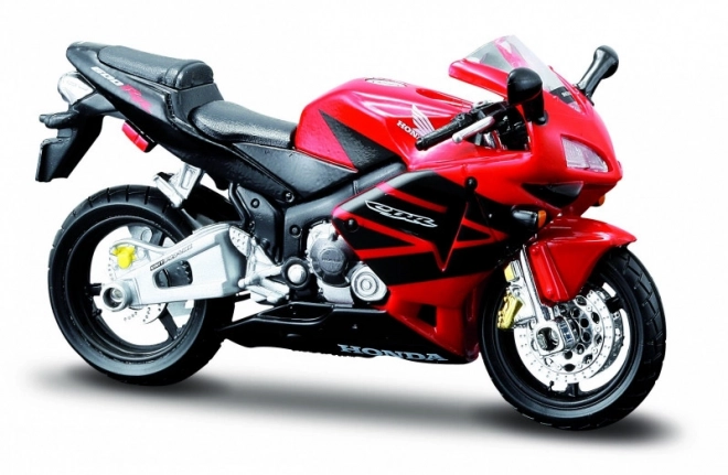 Metalmodel af motorcykel Honda CBR 600RR med stand 1/18