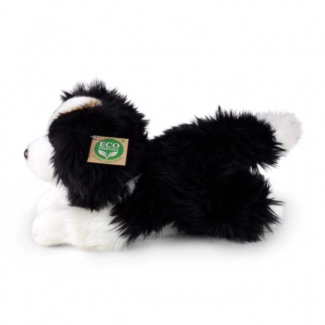 Plys border collie liggende 30 cm ØKO-VENLIG