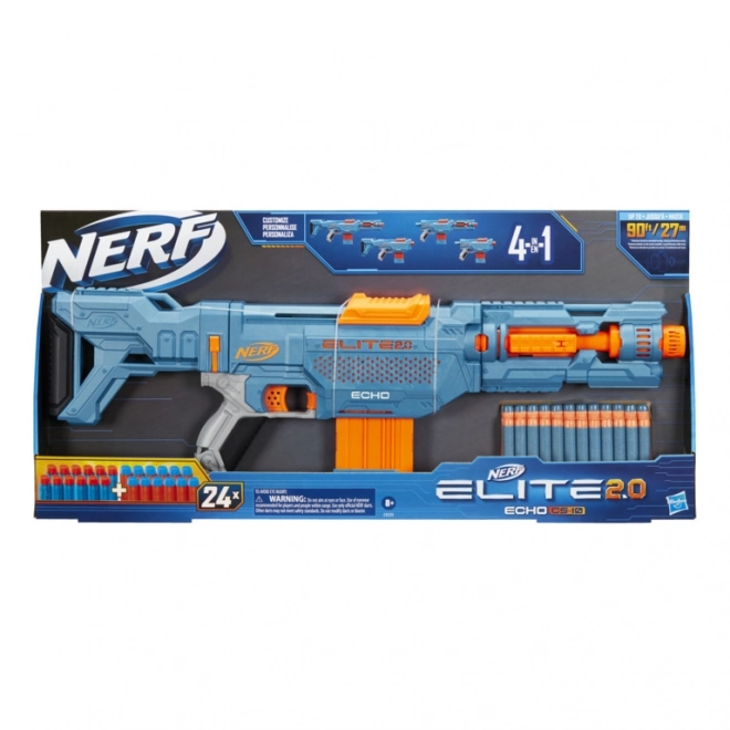 Nerf Pistol Echo CS-10 med tilbehør