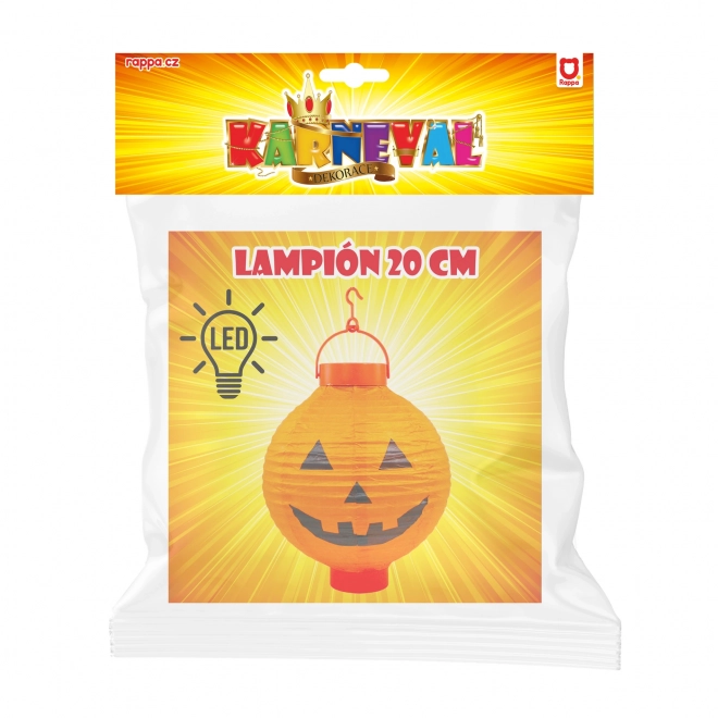 Halloween græskarlampe med batteri
