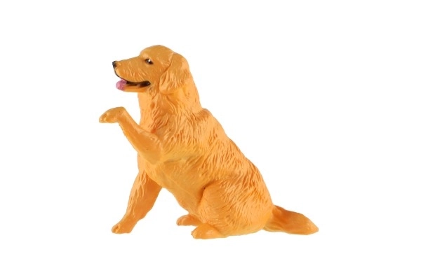 Plastfigur af hund og kat - blandede arter