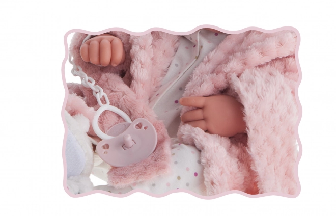 Antonio Juan 50153 LEA - realistisk dukke baby med hele kroppen i vinyl - 42 cm