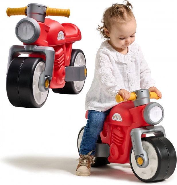 Retro Begynder Motorcykel Rød 1+