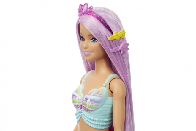 Barbie havfrue med langt hår