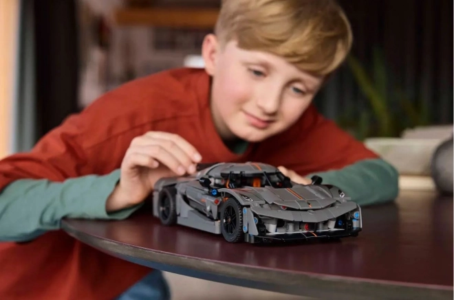 LEGO Technic 42173 Grå hyperbil Koenigsegg Jesko Absolut