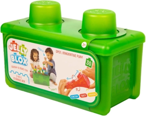 Kasse med bløde klodser Jelly Blox