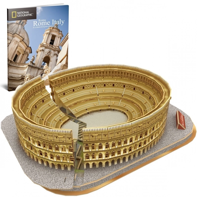 3D puslespil CubicFun National Geographic Colosseum 131 brikker